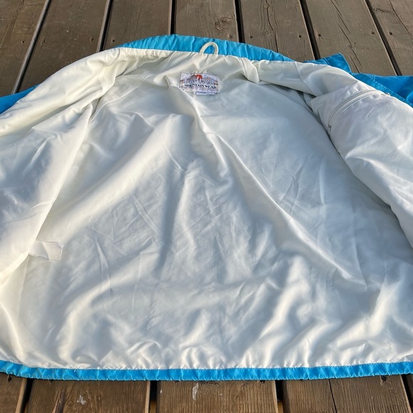 Vintage Far West Mountain Wear Gore Tex Blue Lightweight Jacket Coat - Picture 13 of 15